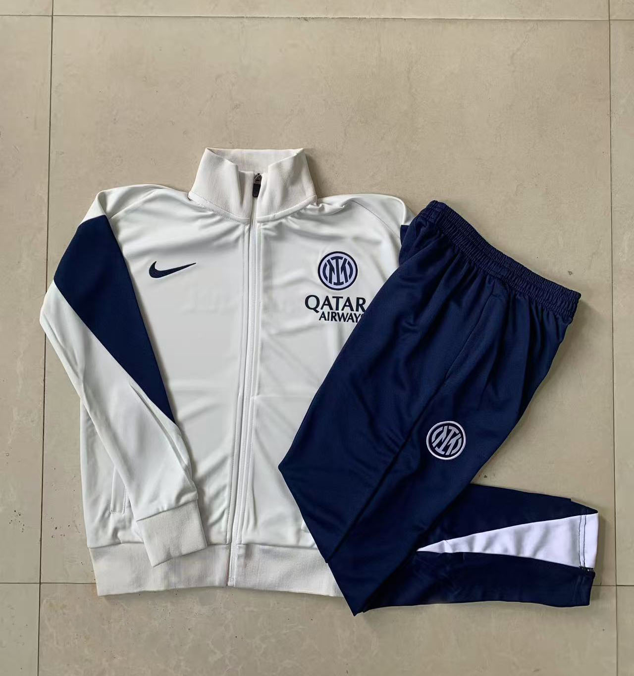 Inter Milan Training Kit (Jacket+Pants) Off-White 2025/26
