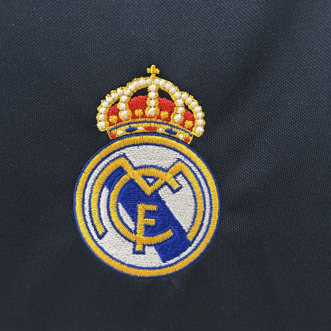 Real Madrid Retro Jersey Away Custom Soccer Shirt 2003/04