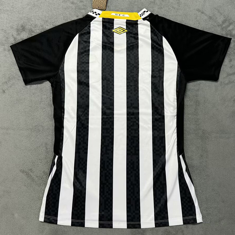 Santos FC Soccer Jersey Away Women's Custom Shirt 2025