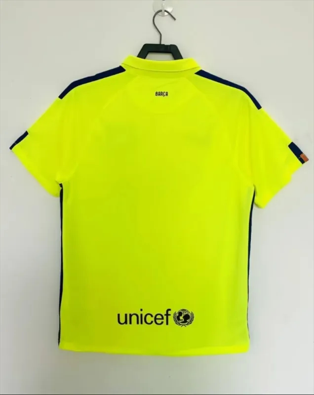 Barcelona Retro Jersey Third Away Soccer Shirt 2014-15