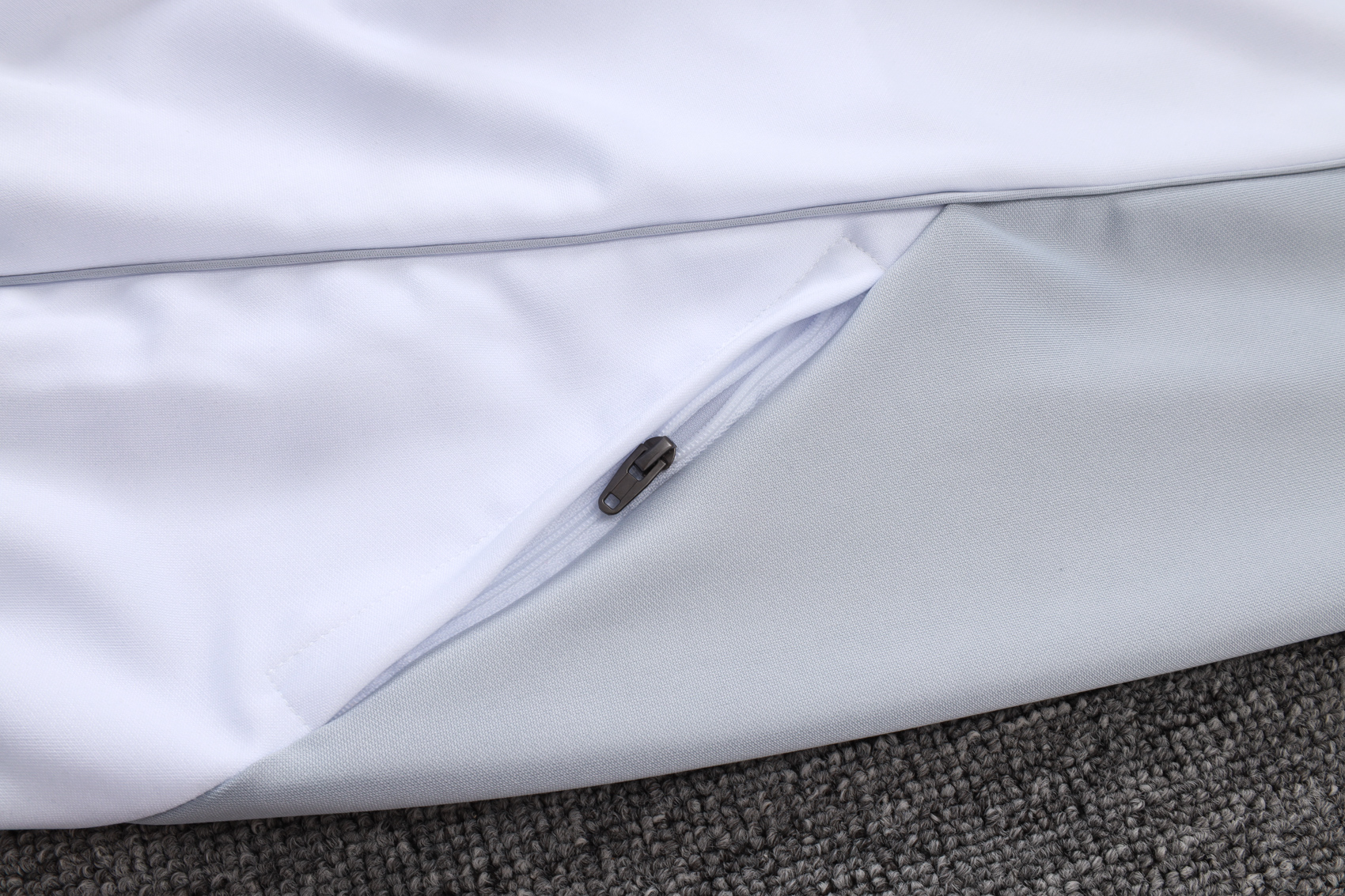 Real Madrid Training Kit (Jacket+Pants) White&Grey 2025/26