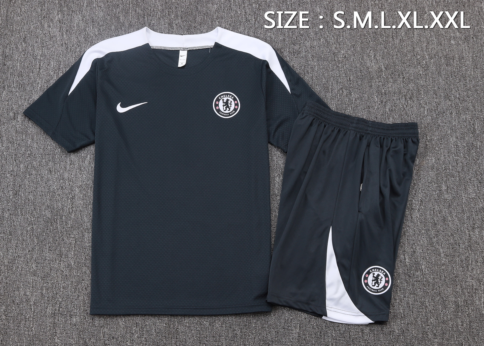 Chelsea Training Jersey Kit Gray 2025/26