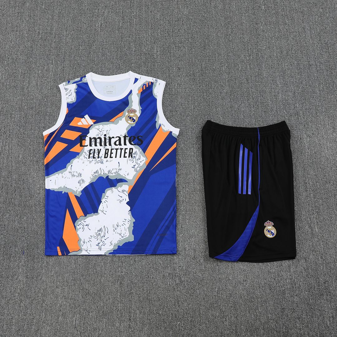Real Madrid Sleeveless Training Kit 2025/26