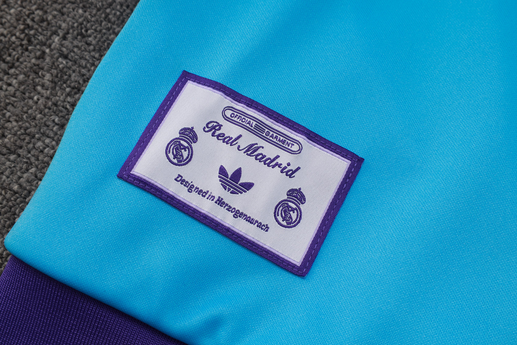 Real Madrid Training Kit (Jacket+Pants) Light Blue 2025/26