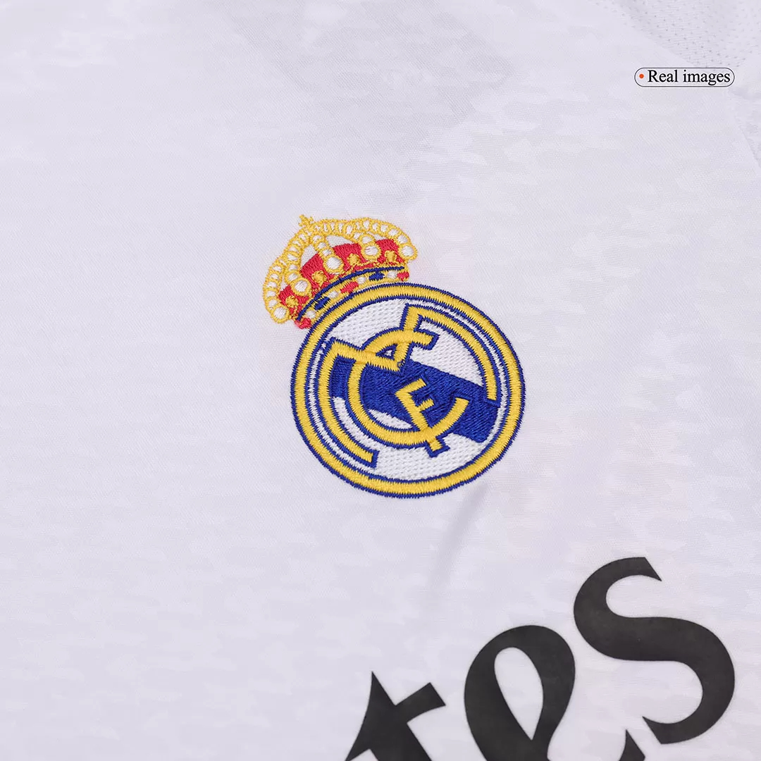 Real Madrid Soccer Jersey Home Custom Long Sleeve Shirt 2024/25