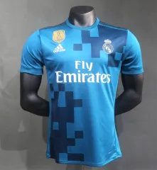 Real Madrid Authentic Retro Jersey Third Away Soccer Shirt 2017/18