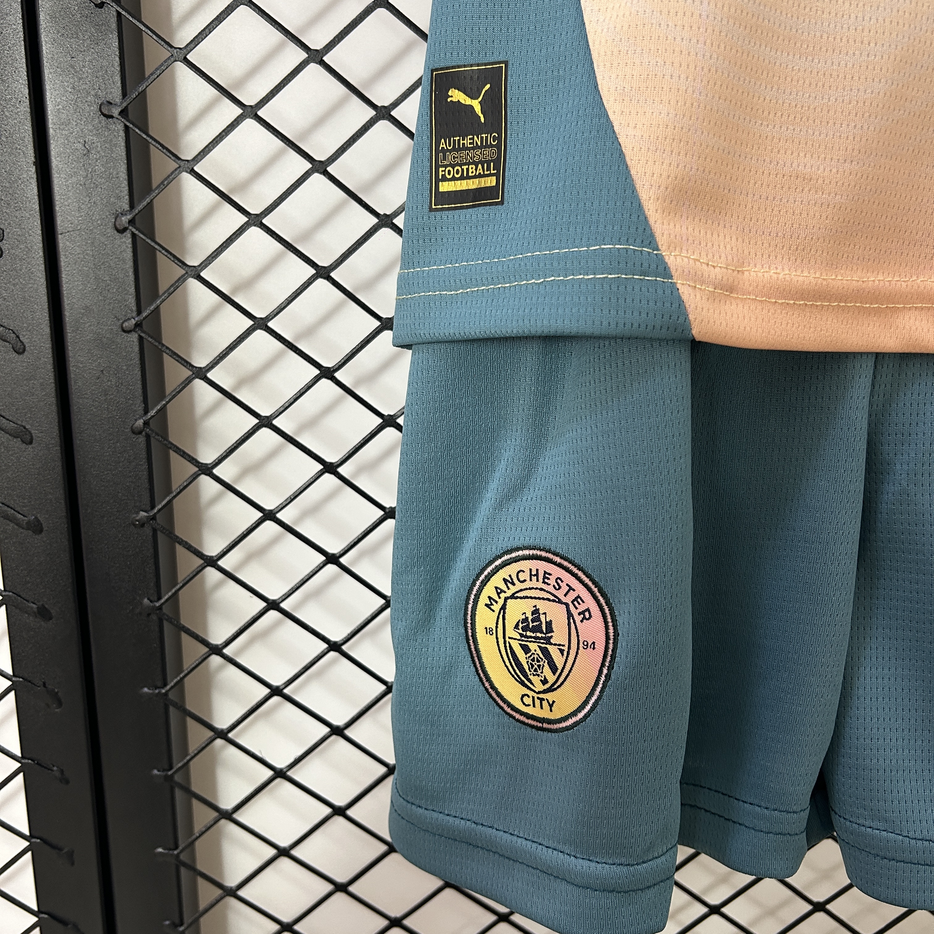 Manchester City Fourth Away Kids Kit Jersey+Shorts 2024/25