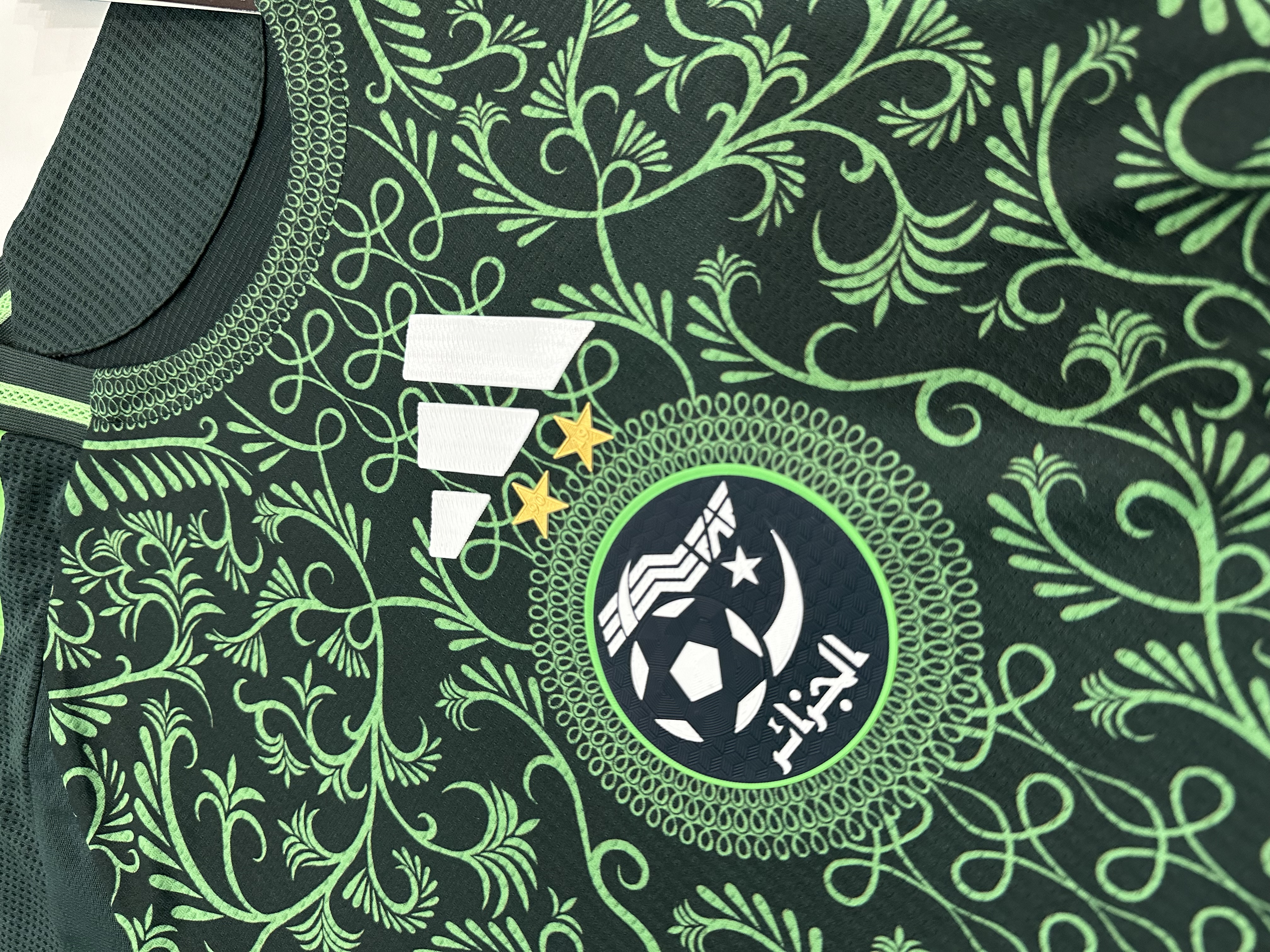 Algeria Authentic Soccer Jersey Away Shirt 2024-25