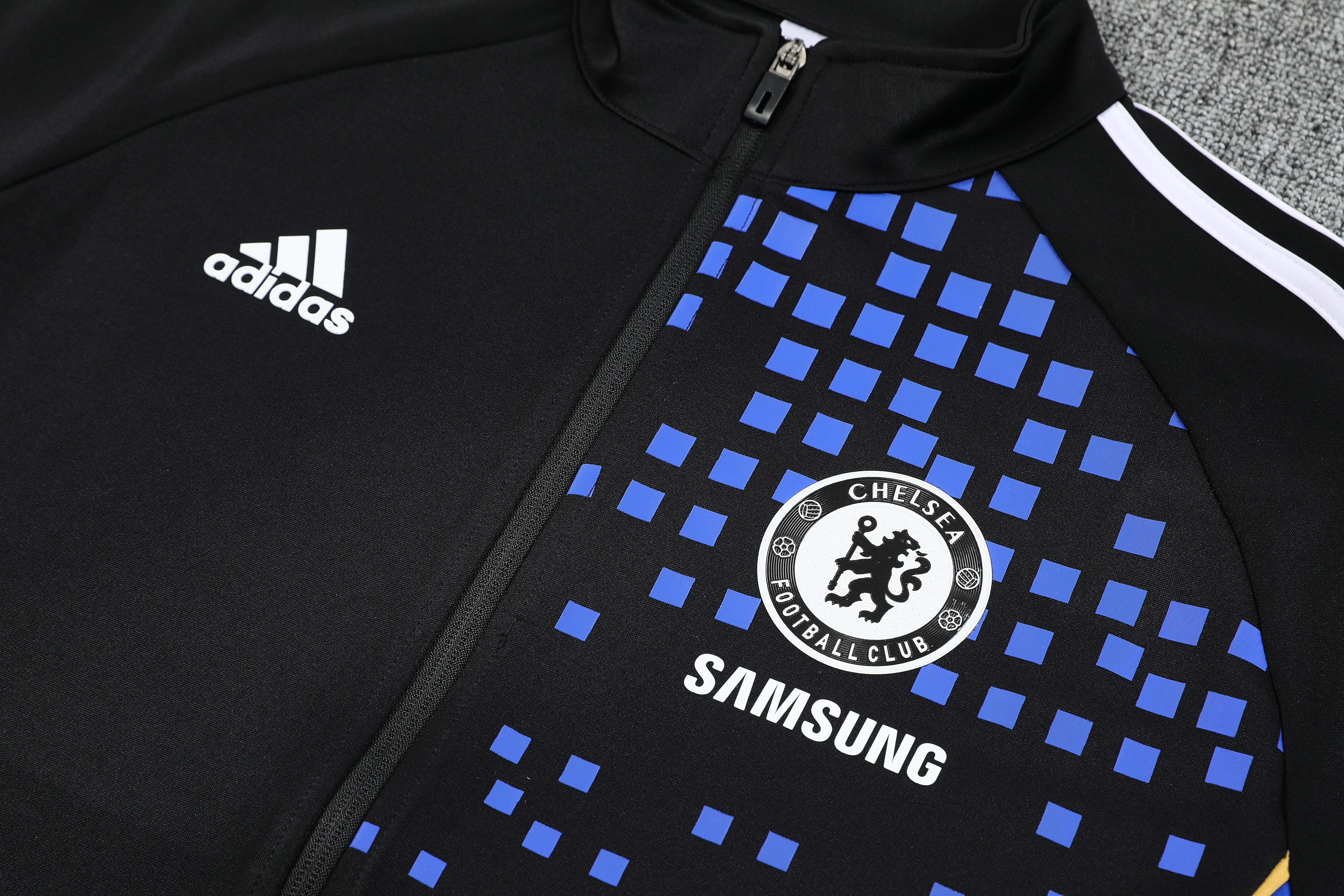 Chelsea Retro Training Kit (Jacket+Pants) Black 2025/26