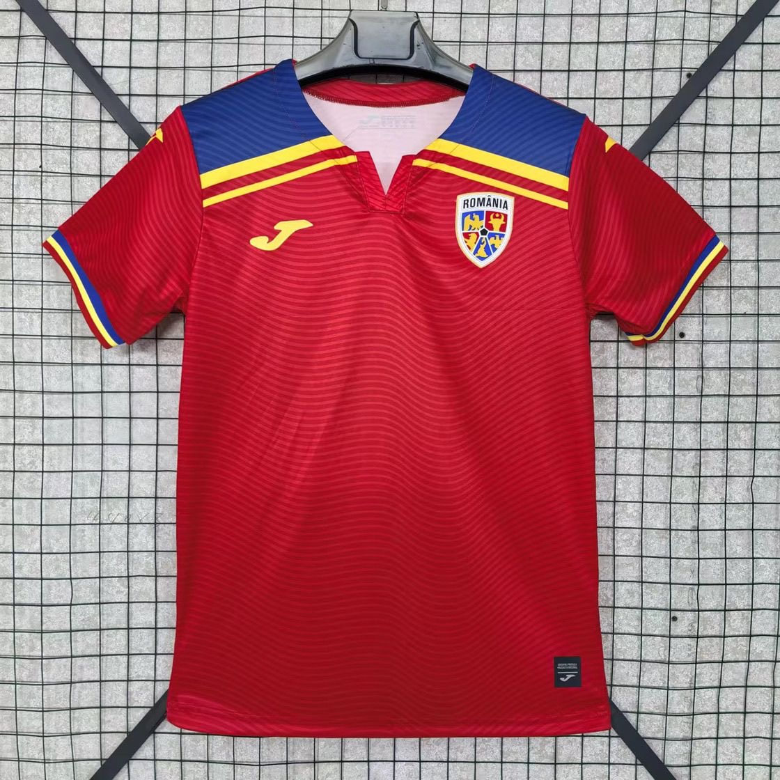 Romania Soccer Jersey Away Custom Shirt 2025/26