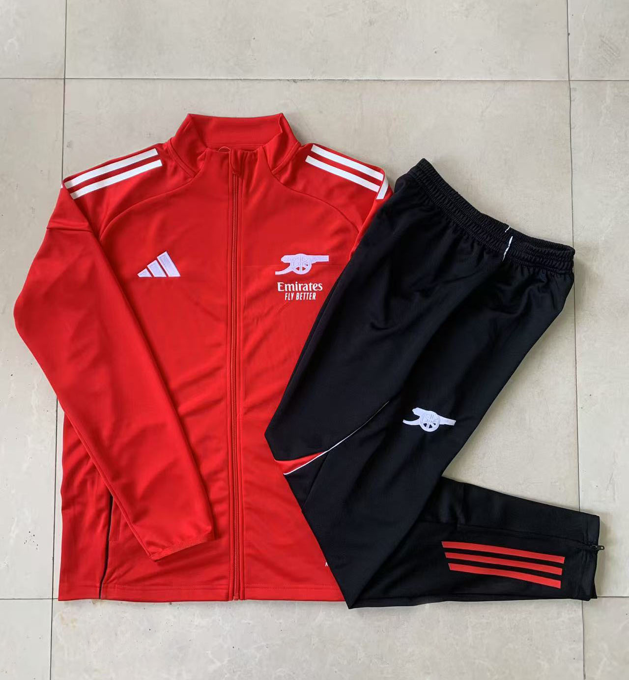 Kids Arsenal Training Kit (Jacket+Pants) Red 2025/26