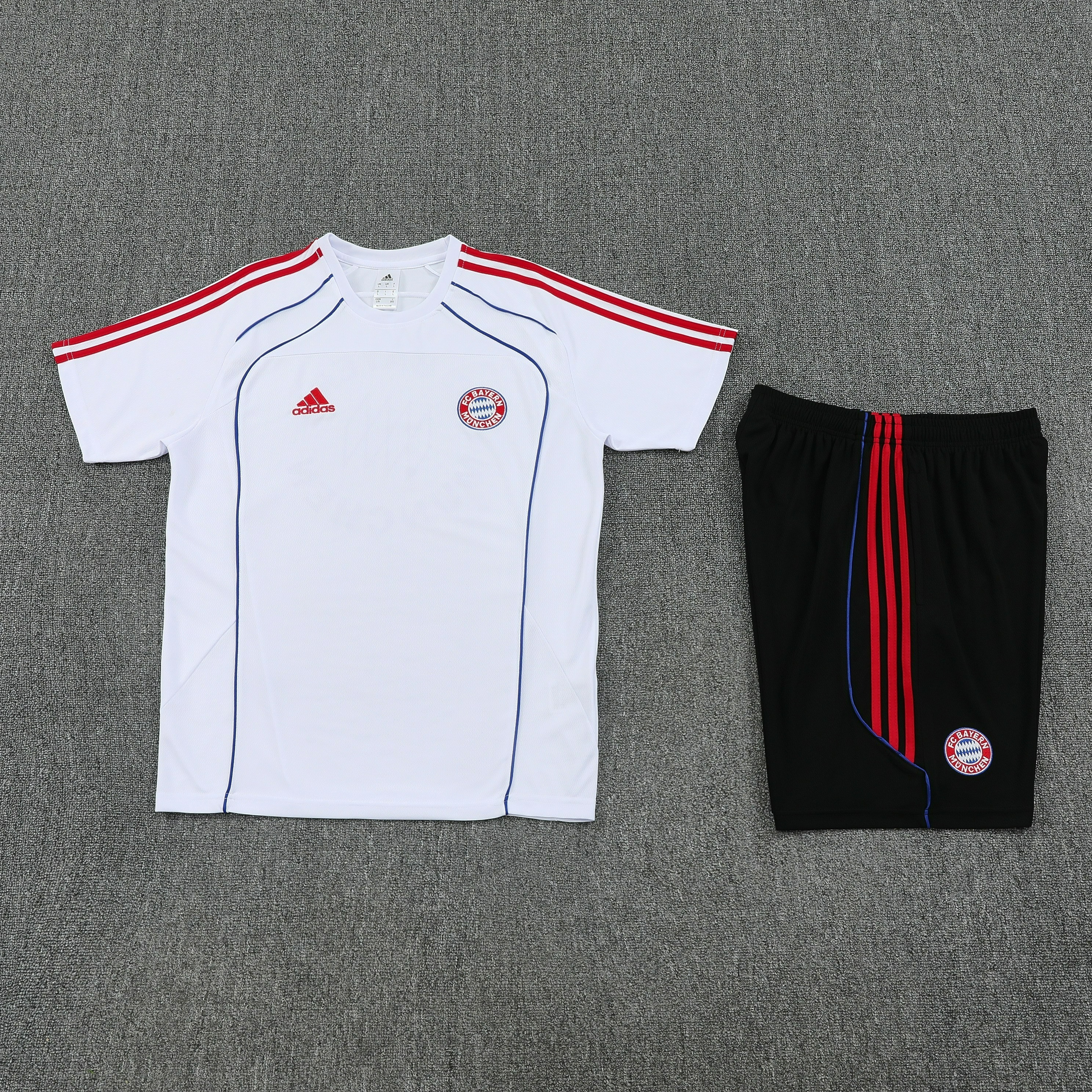Bayern Munich Training Jersey Kit White 2025/26