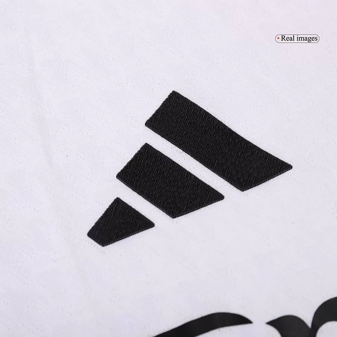 Real Madrid Authentic Soccer Jersey Home Long Sleeve Shirt 2024/25