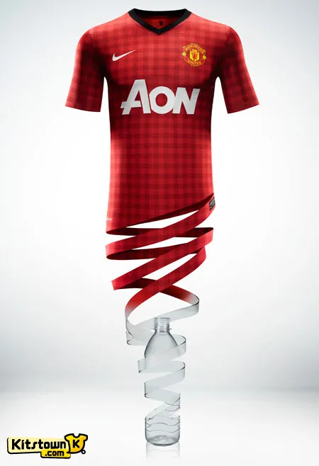 Manchester United Authentic Retro Home Football Jersey Shirt 2012/13
