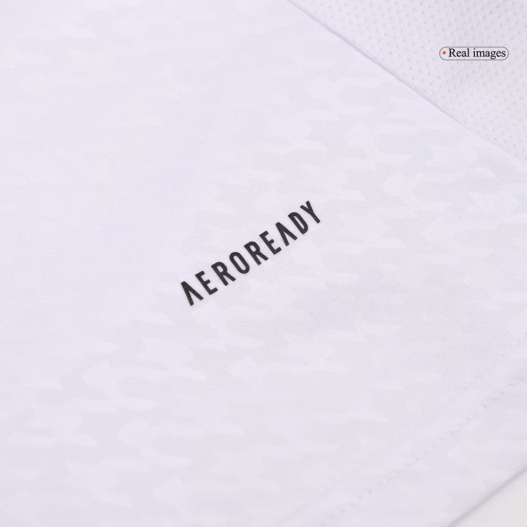 Real Madrid Soccer Jersey Home Custom Long Sleeve Shirt 2024/25