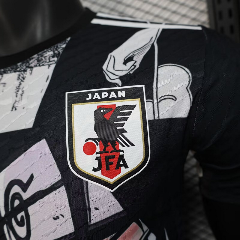Japan Authentic Soccer Jersey Naruto Special Edition Shirt 2025