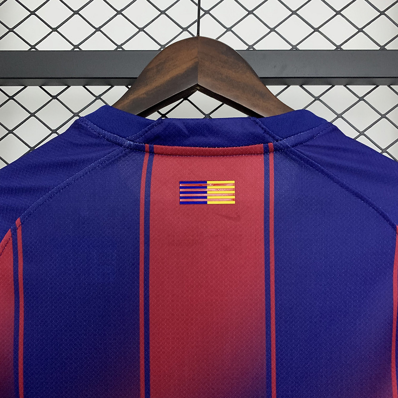 Barcelona Home Soccer Jersey Custom Shirt 2025/26