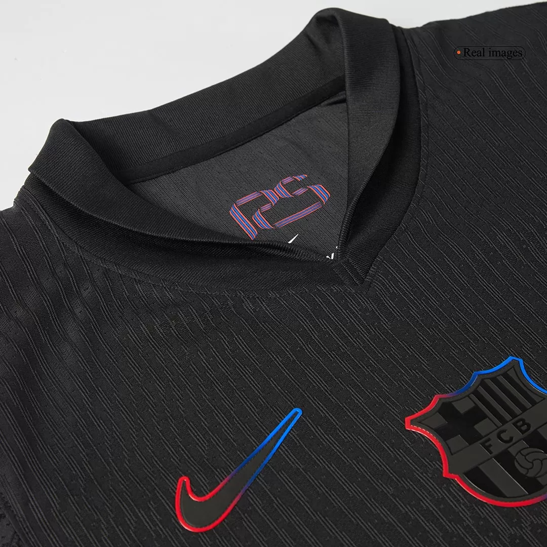Authentic Barcelona Away Soccer Jersey 2024/25 - Spotify Logo Without Text