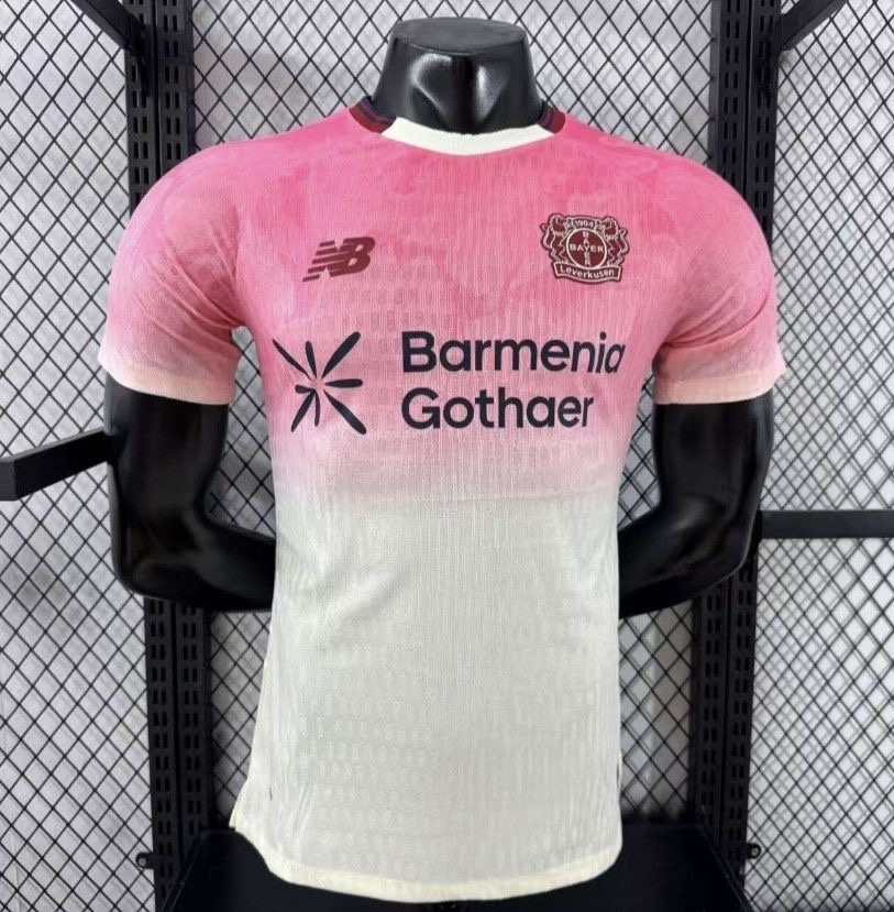 Bayer 04 Leverkusen Authentic Soccer Jersey Away Shirt 2025/26