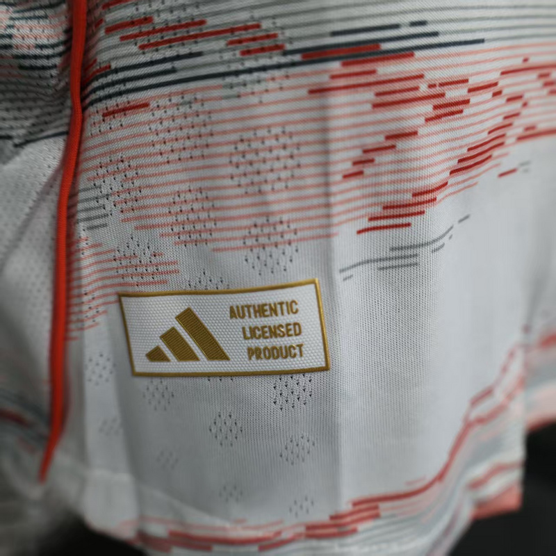 Authentic Bayern Munich Soccer Jersey Away Long Sleeve Shirt 2025/26