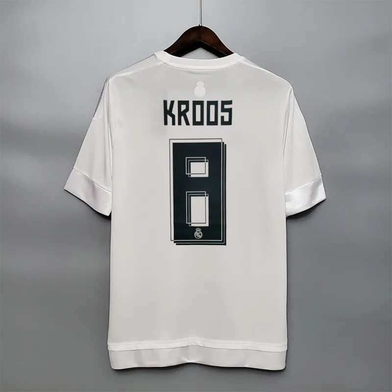 Ronaldo #7 Real Madrid Retro Jersey Home Soccer Shirt 2015/16