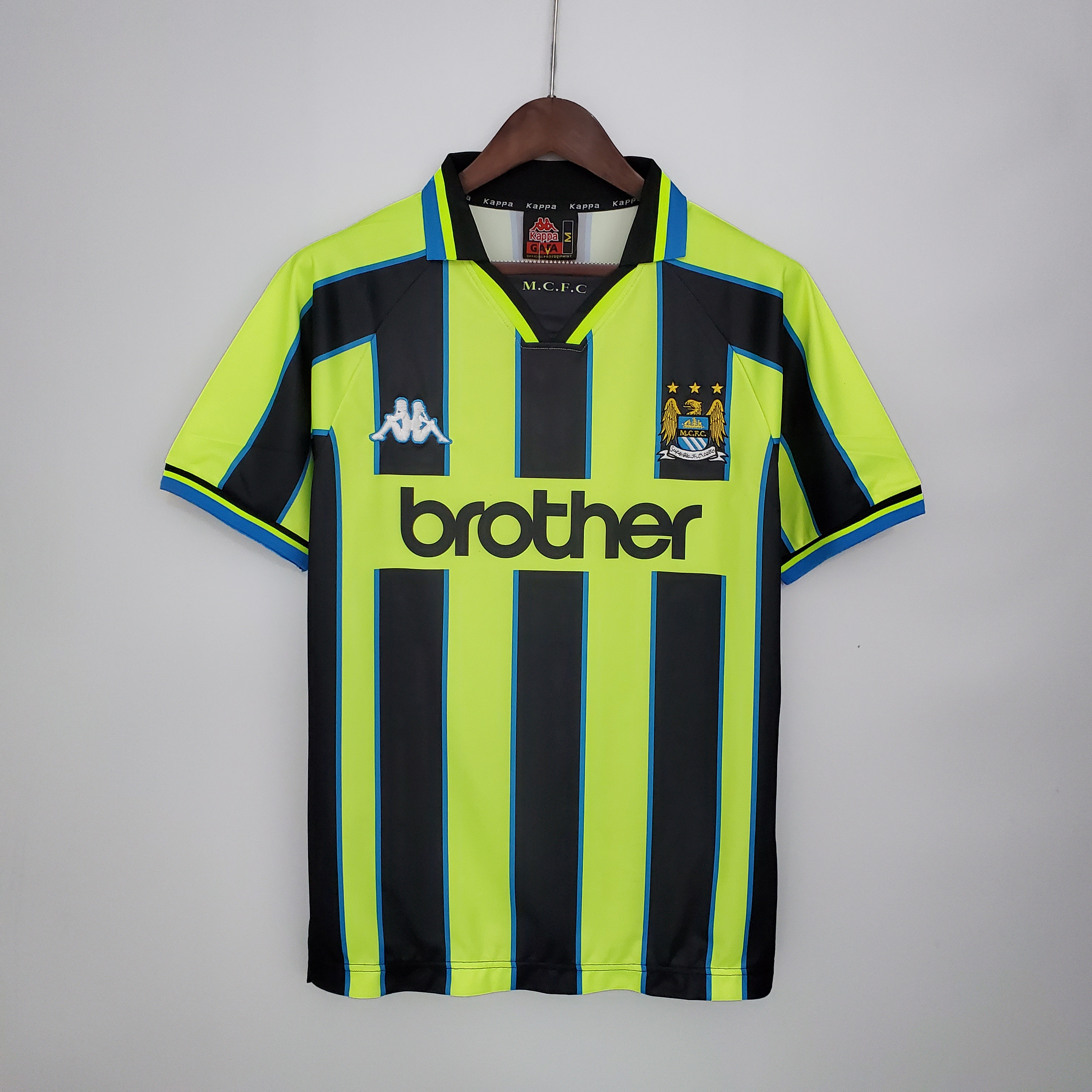 Manchester City Retro Away Football Jersey Shirt 1998/99