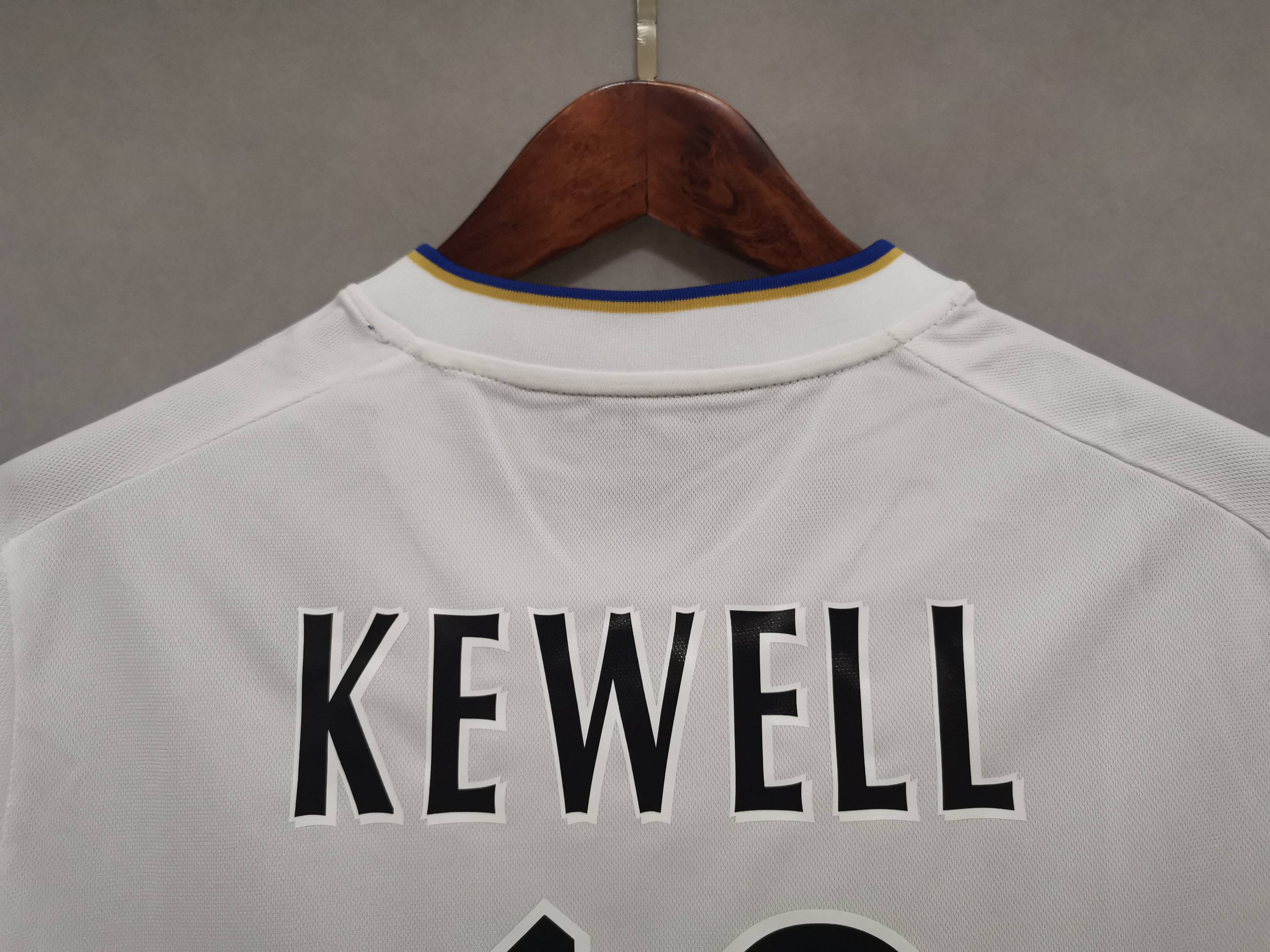 Leeds United Retro Football Jersey Home Shirt 2000/01