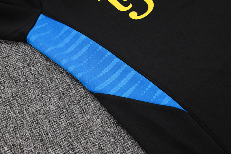 Manchester United Training Kit (Sweatshirt+Pants) Black 2025/26