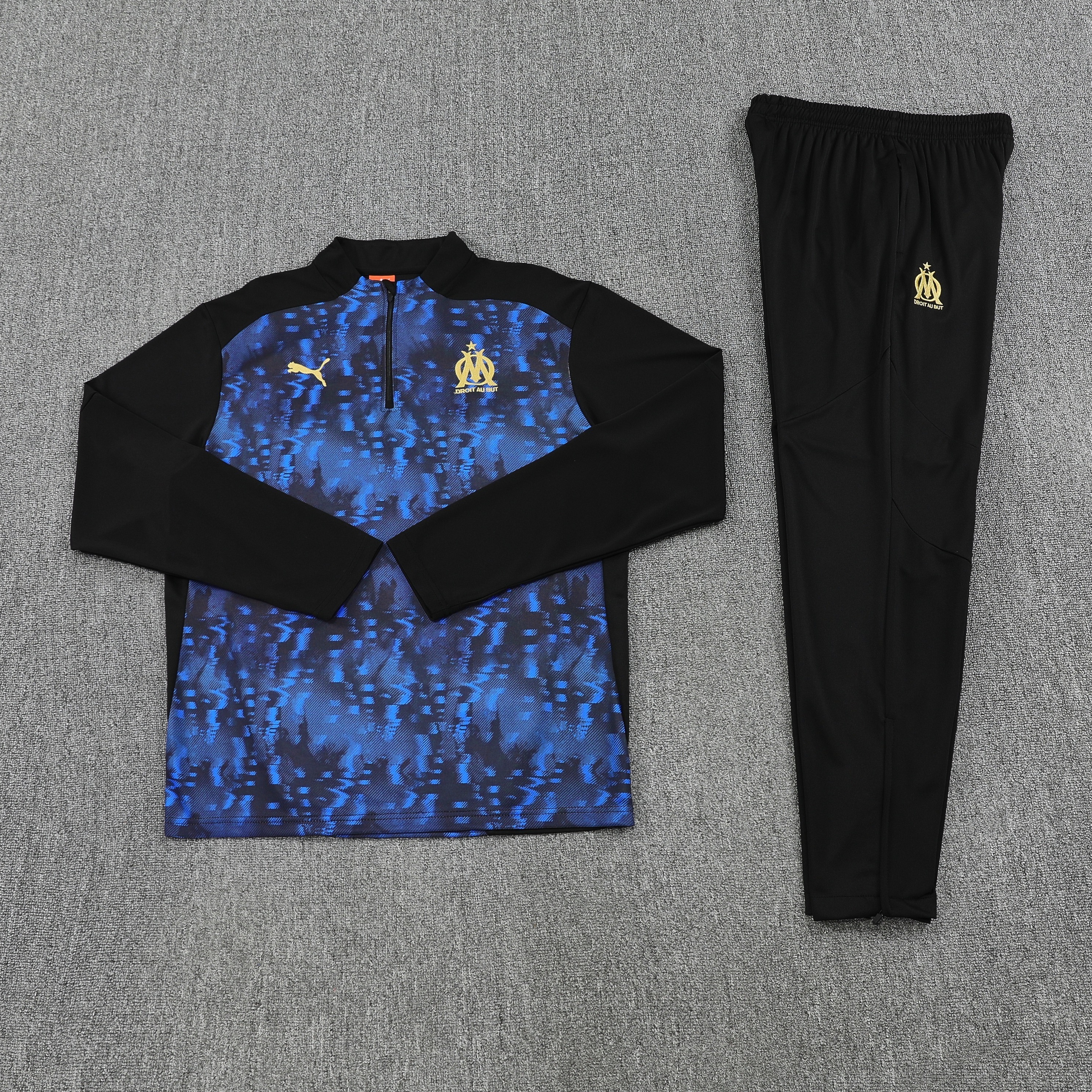 Marseille Authentic Training Kit (Sweatshirt+Pants) 2025/26 - Player Version