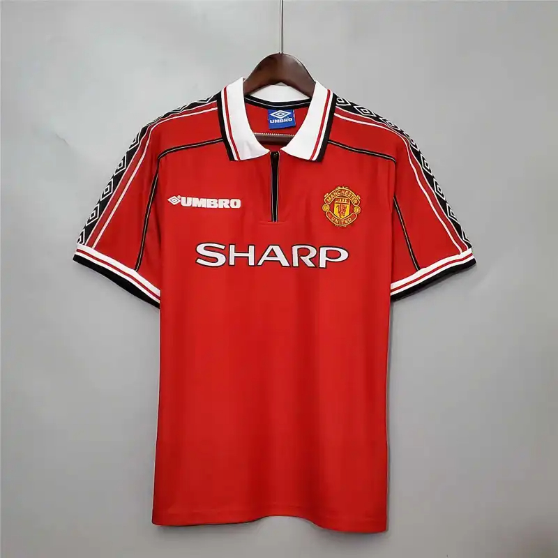 Manchester United Retro Home Football Jersey Shirt 1998/99