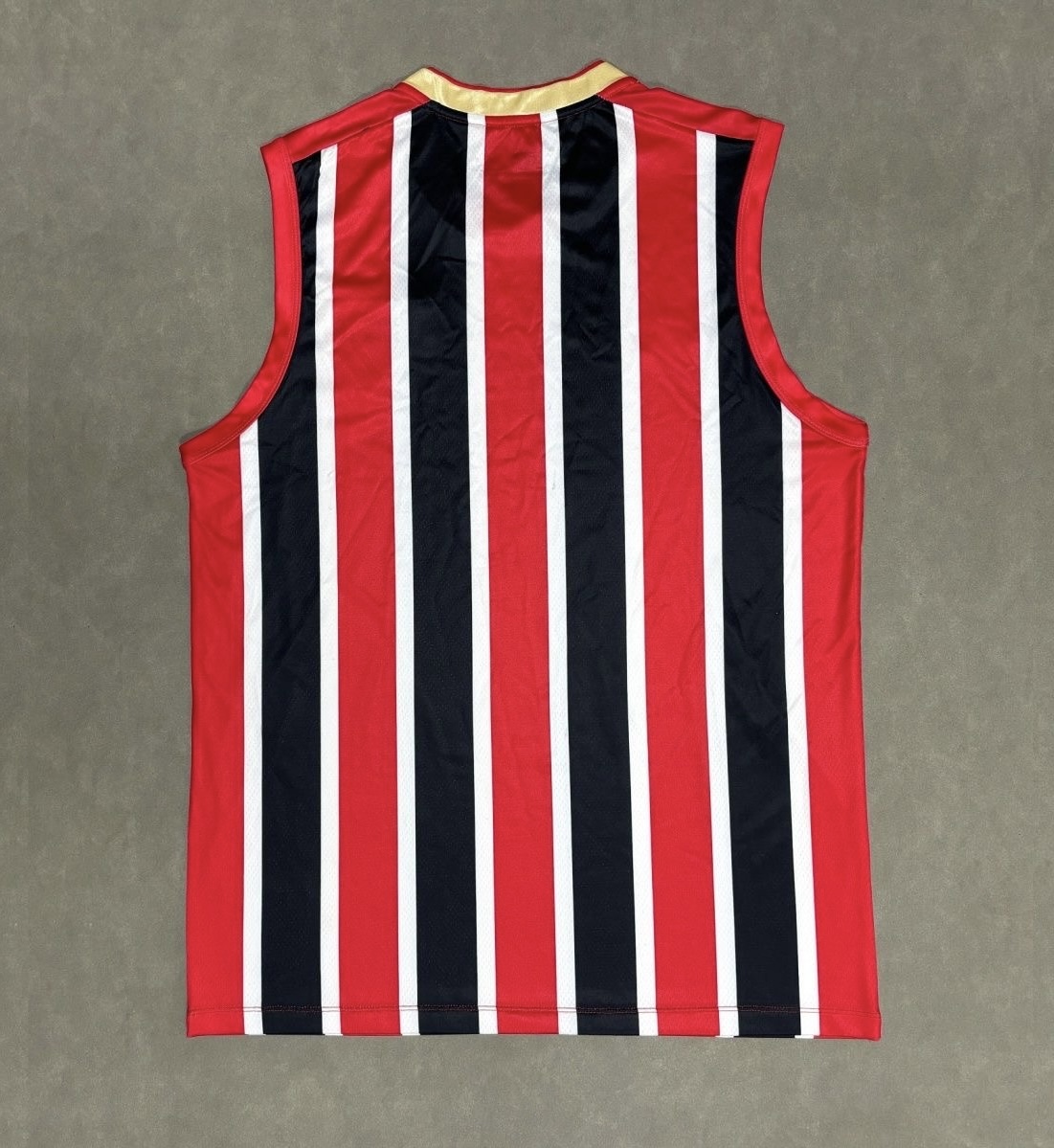 Sao Paulo FC Soccer Jersey Away Sleeveless Custom Shirt 2025