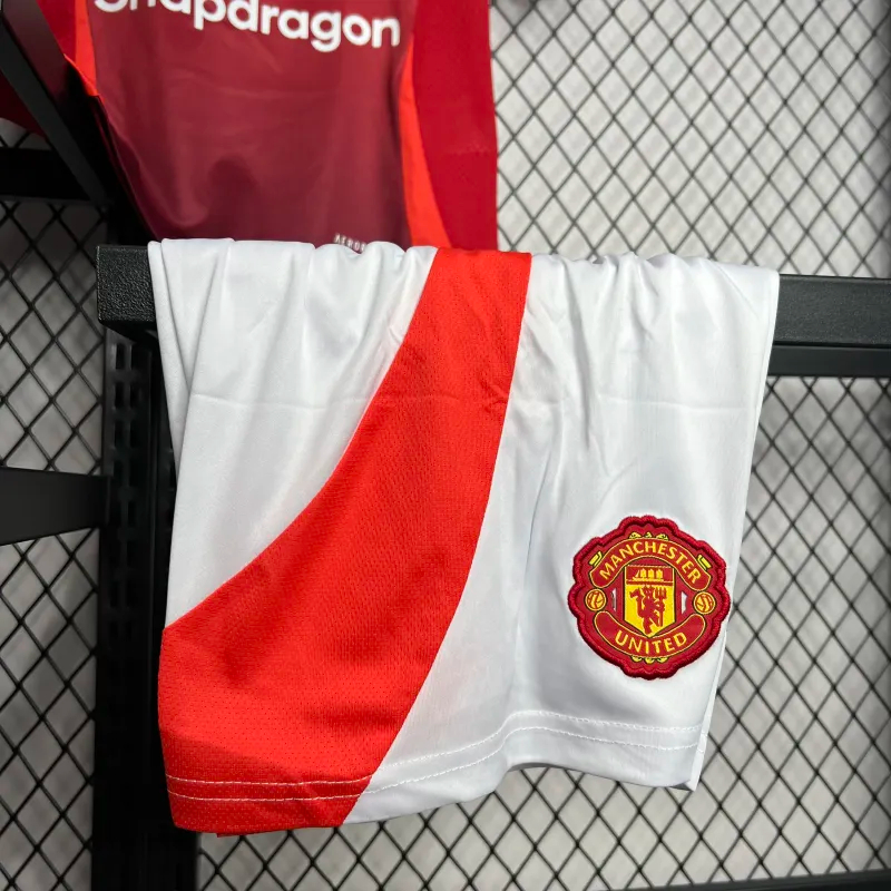Manchester United Home Kids Kit Jersey+Shorts 2024/25