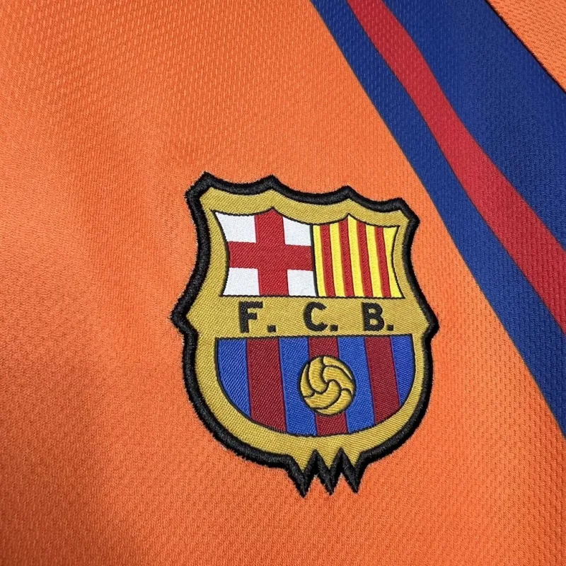 Barcelona Retro Jersey Away Soccer Shirt 1997-98