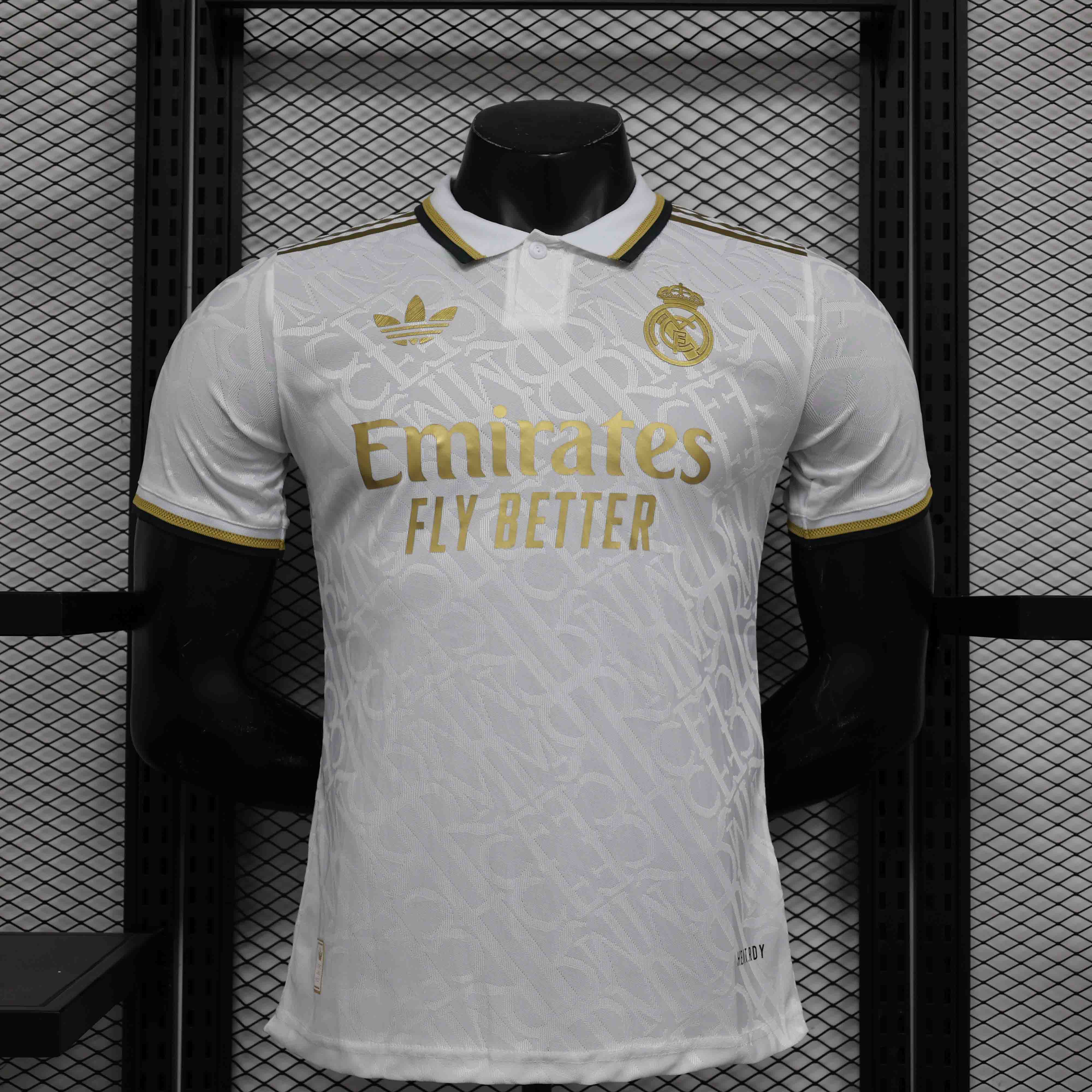 Real Madrid Authentic Soccer Jersey Golden Special Edition Shirt 2024/25
