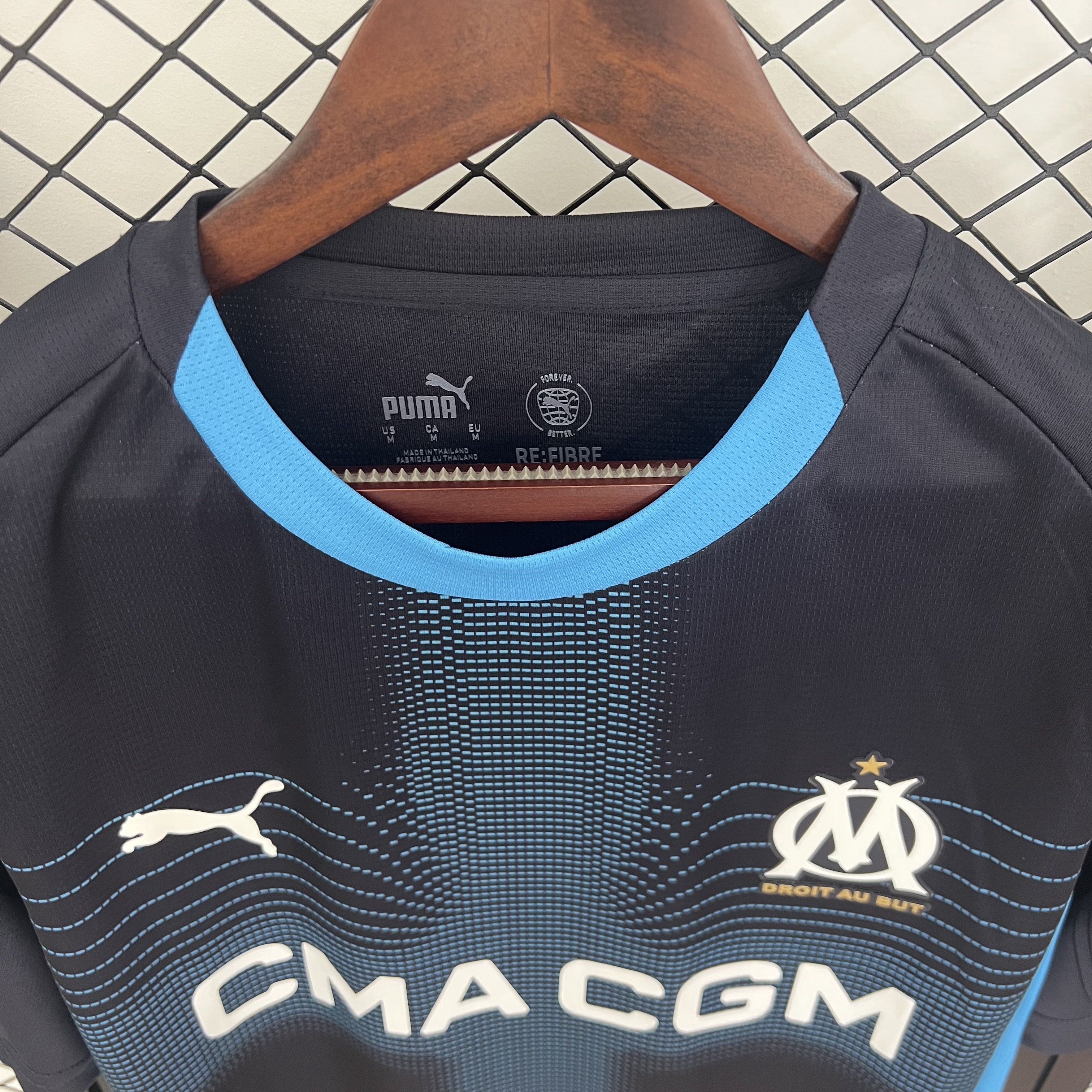 Marseille Soccer Jersey Away Custom Shirt 2025/26
