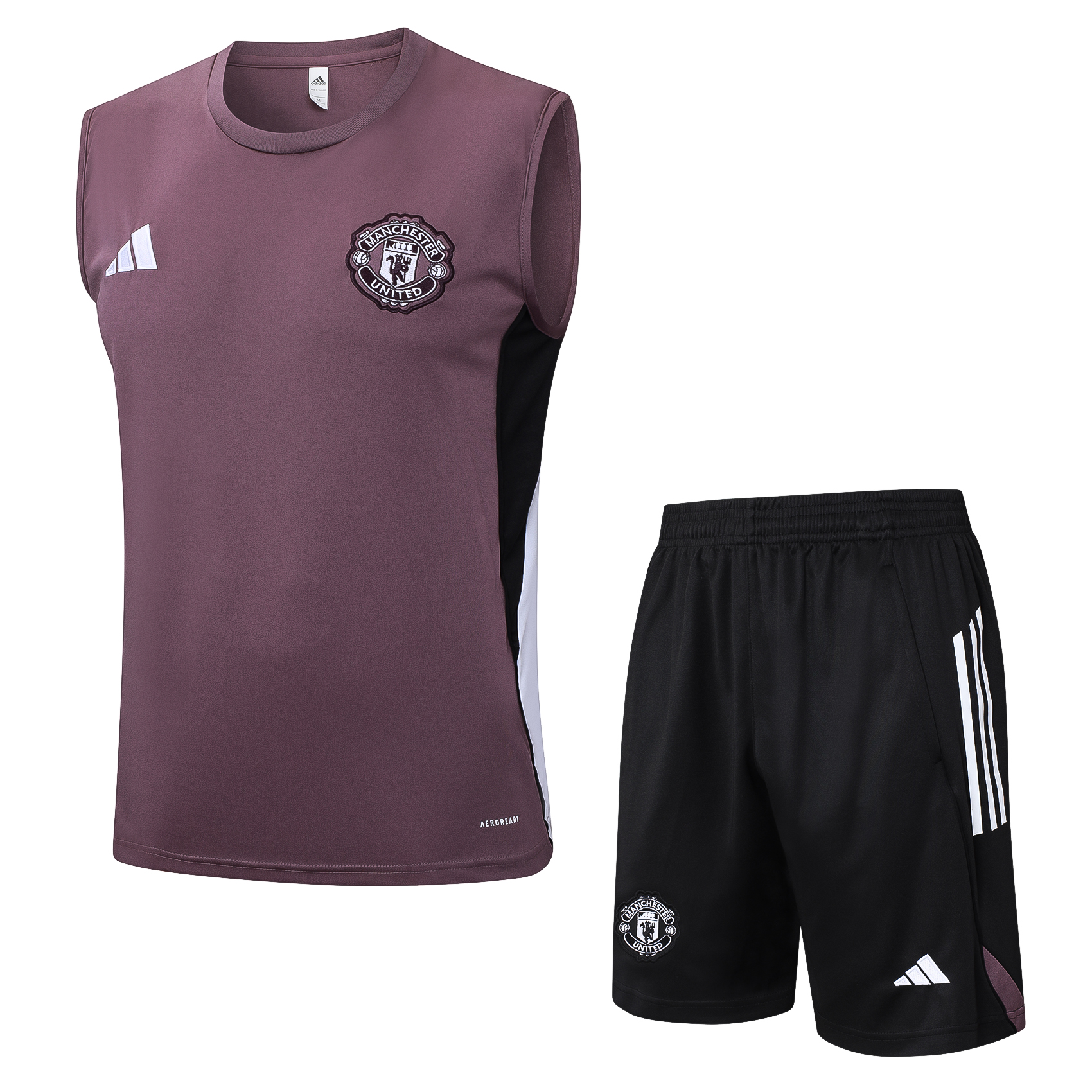 Manchester United Sleeveless Training Kit Purple 2025/26