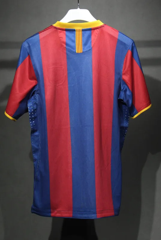 Authentic Barcelona Retro Jersey Home Soccer Shirt 2010-11