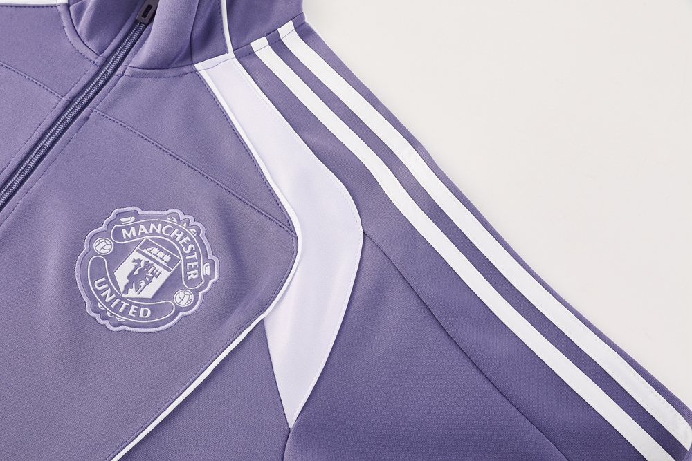 Manchester United Training Kit (Jacket+Pants) Purple 2025/26