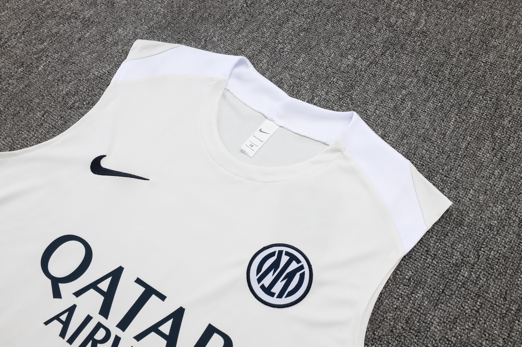 Inter Milan Sleeveless Training Kit Gray 2025/26