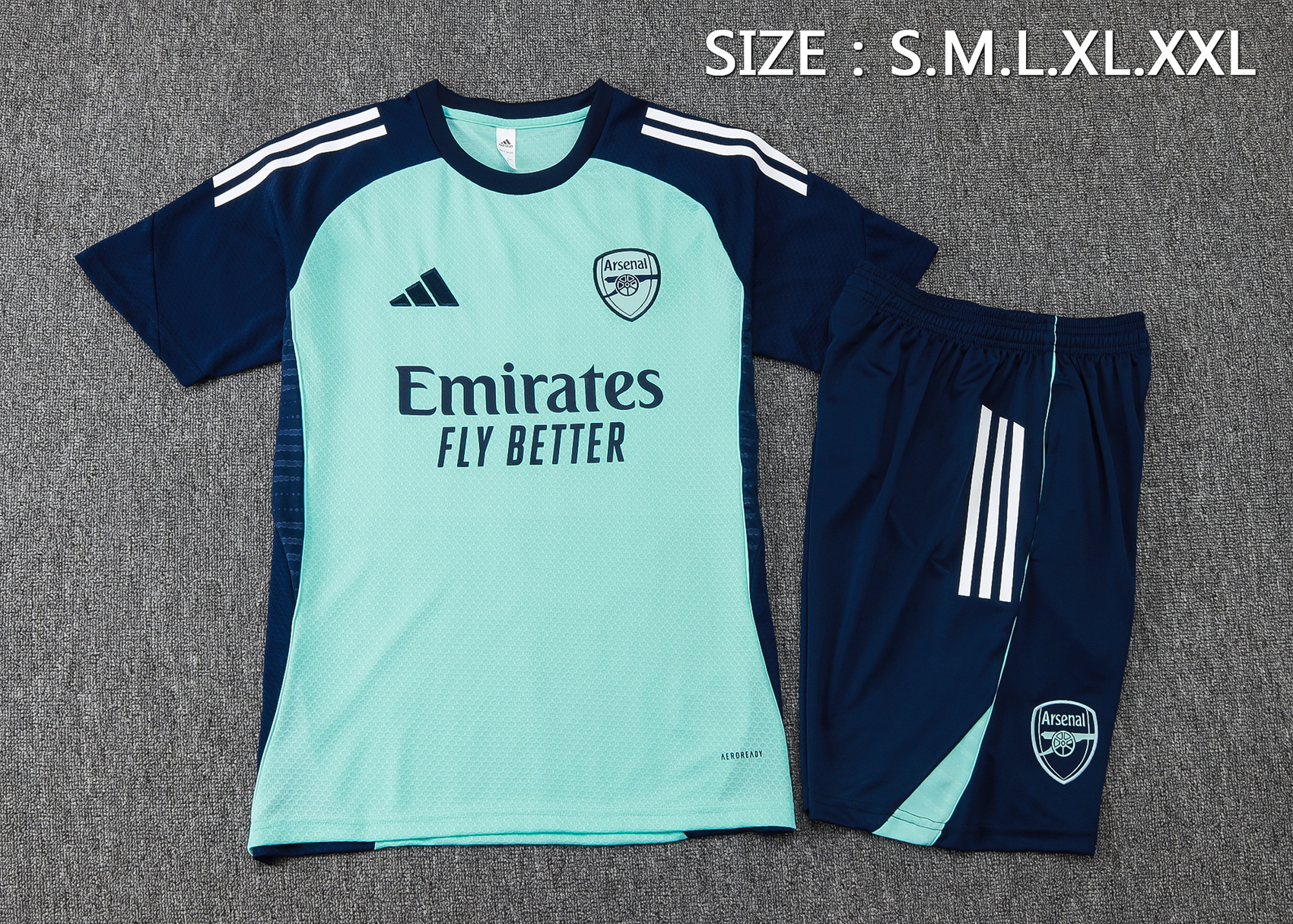 Arsenal Training Jersey Kit Green 2025/26