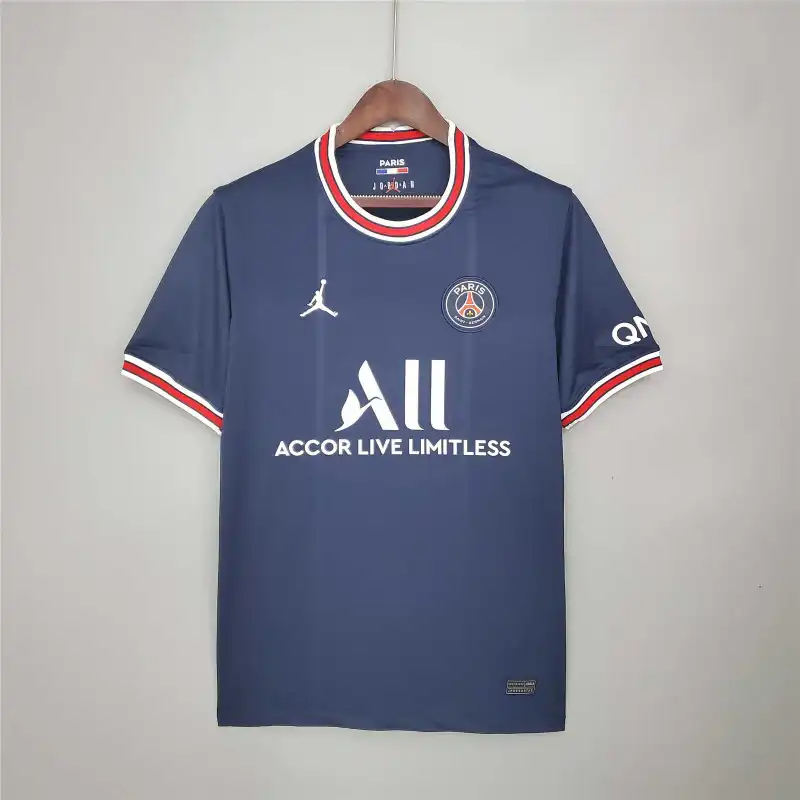 PSG Retro Jersey Home Soccer Shirt 2021/22