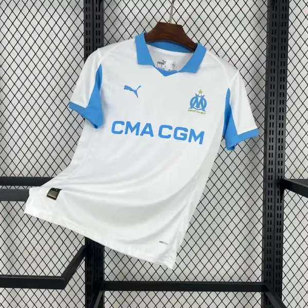 Marseille Soccer Jersey Home Custom Shirt 2025/26