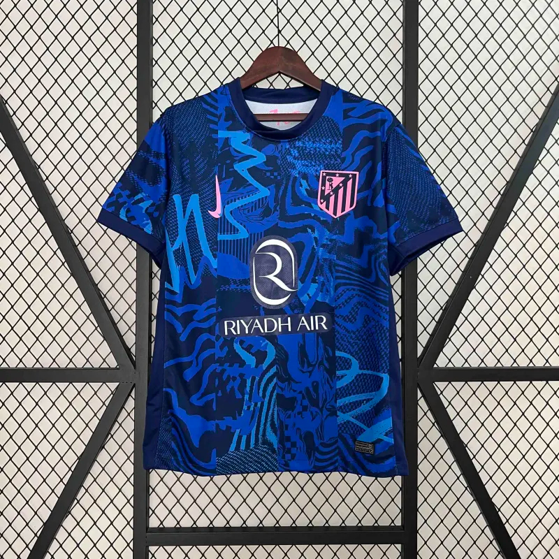 Atletico Madrid Soccer Jersey Third Away Custom Shirt 2024/25