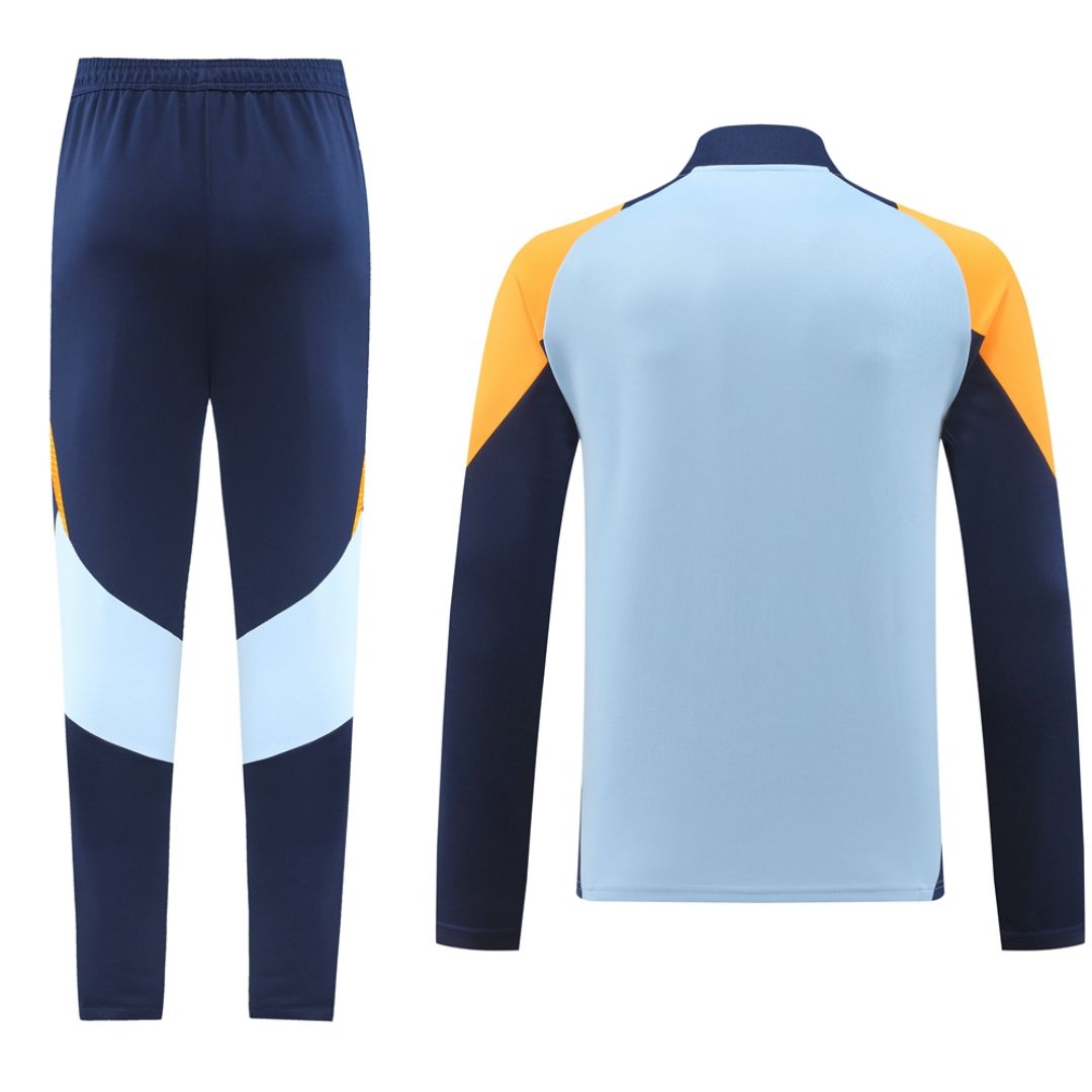 Kids Real Madrid Training Kit (Jacket+Pants) 2024/25