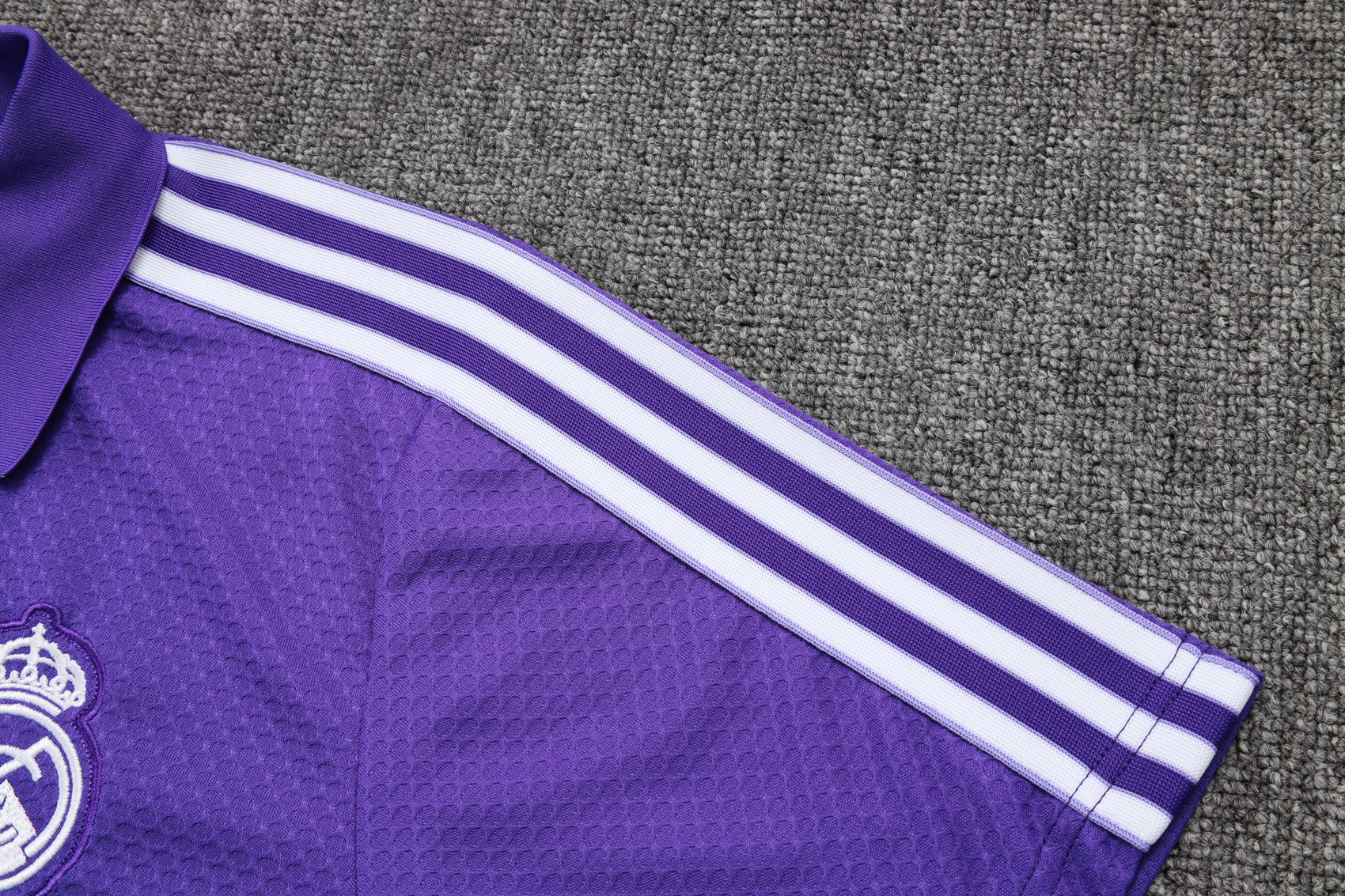 Real Madrid Training Kit (Polo+Pants) Purple 2025/26