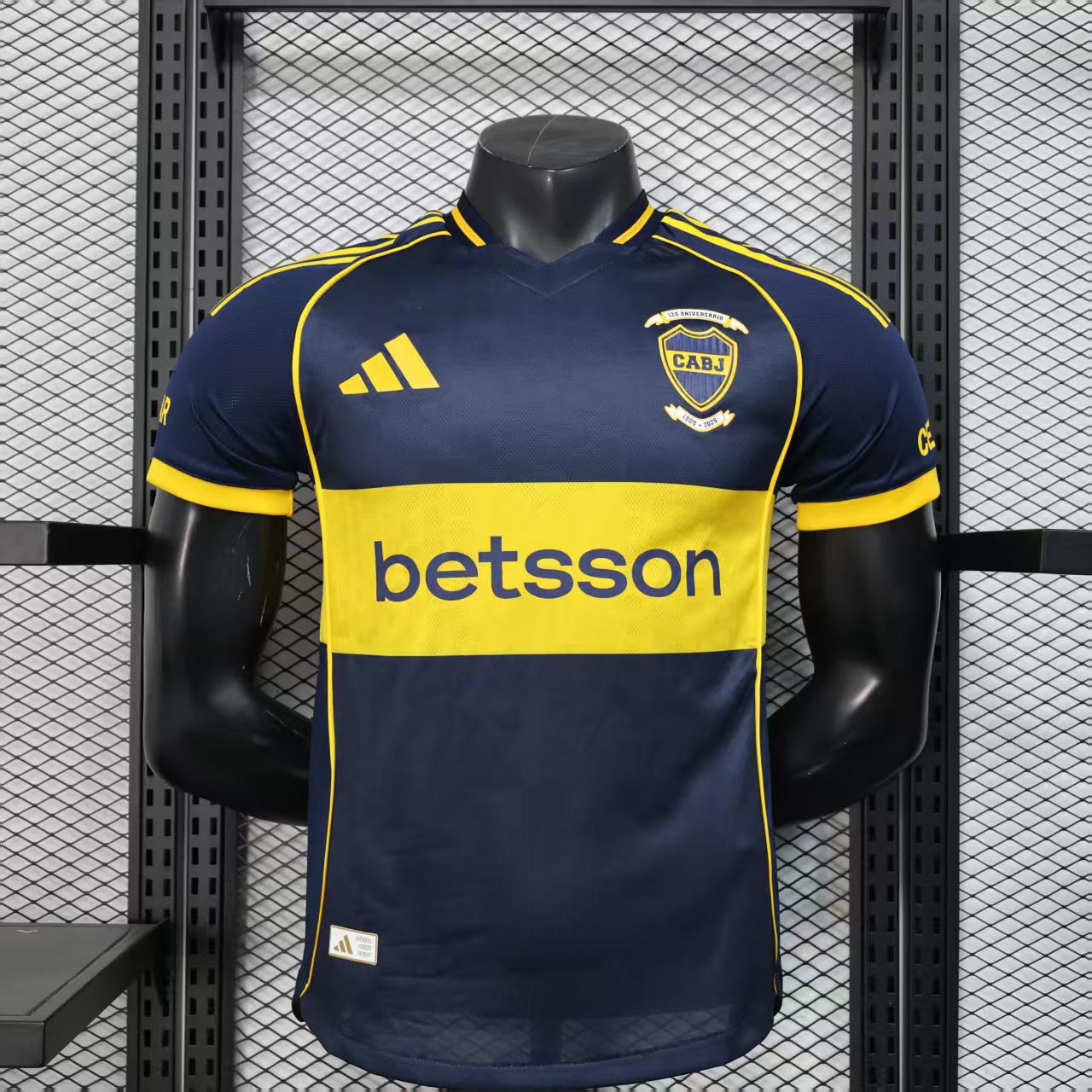 Boca Juniors Authentic Soccer Jersey Home Shirt 2025/26 - 120th Anniversary