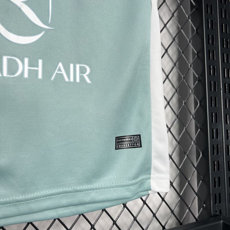 Atletico Madrid Soccer Jersey Away Kids Kit Jersey+Shorts 2024/25