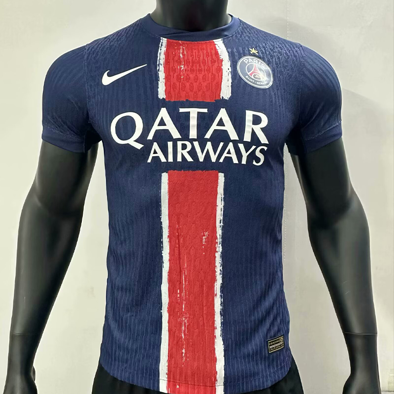 PSG Soccer Jersey Home Player Custom Shirt 24/25 - 2025 Champions Of Europe