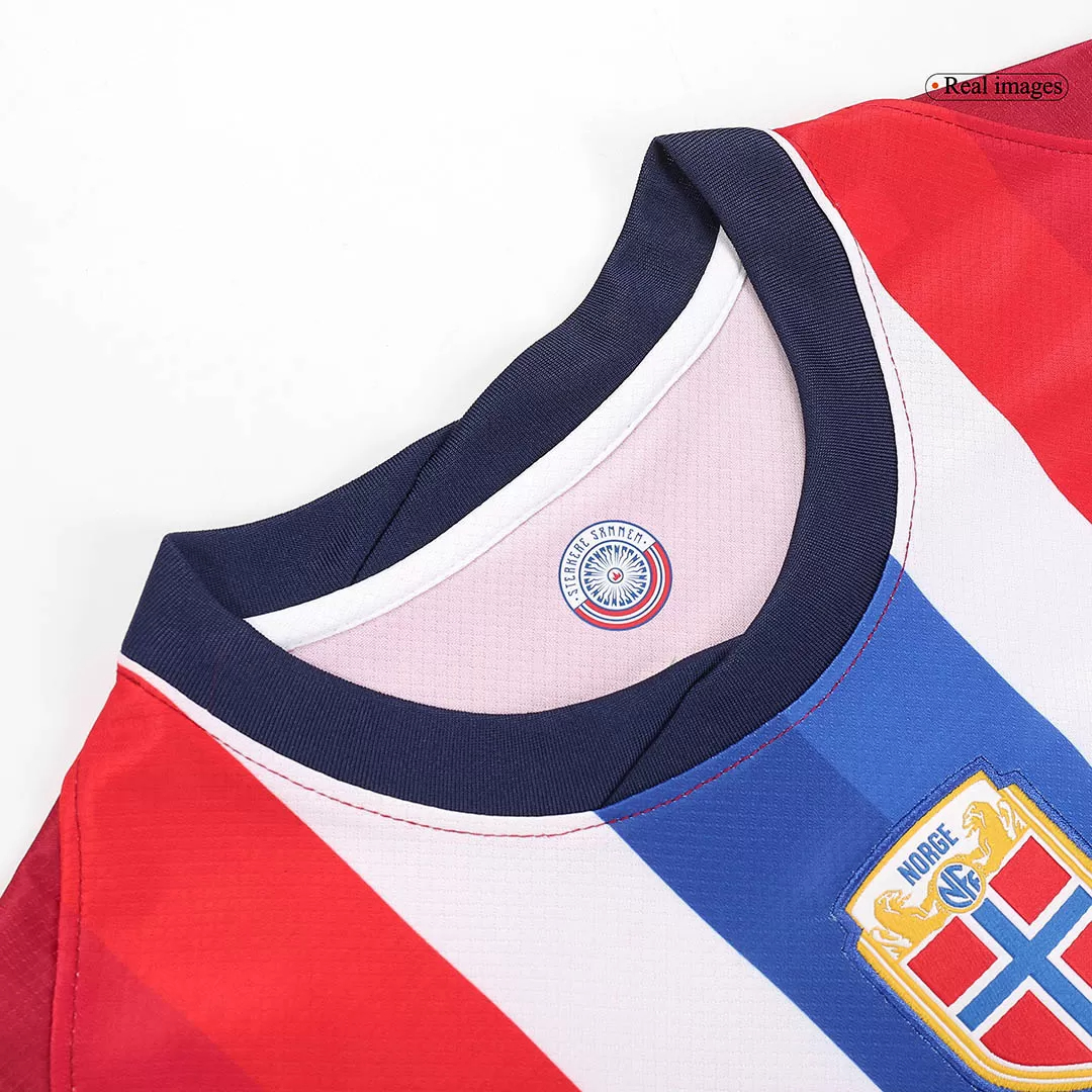 Norway Soccer Jersey Home Custom Shirt 2024