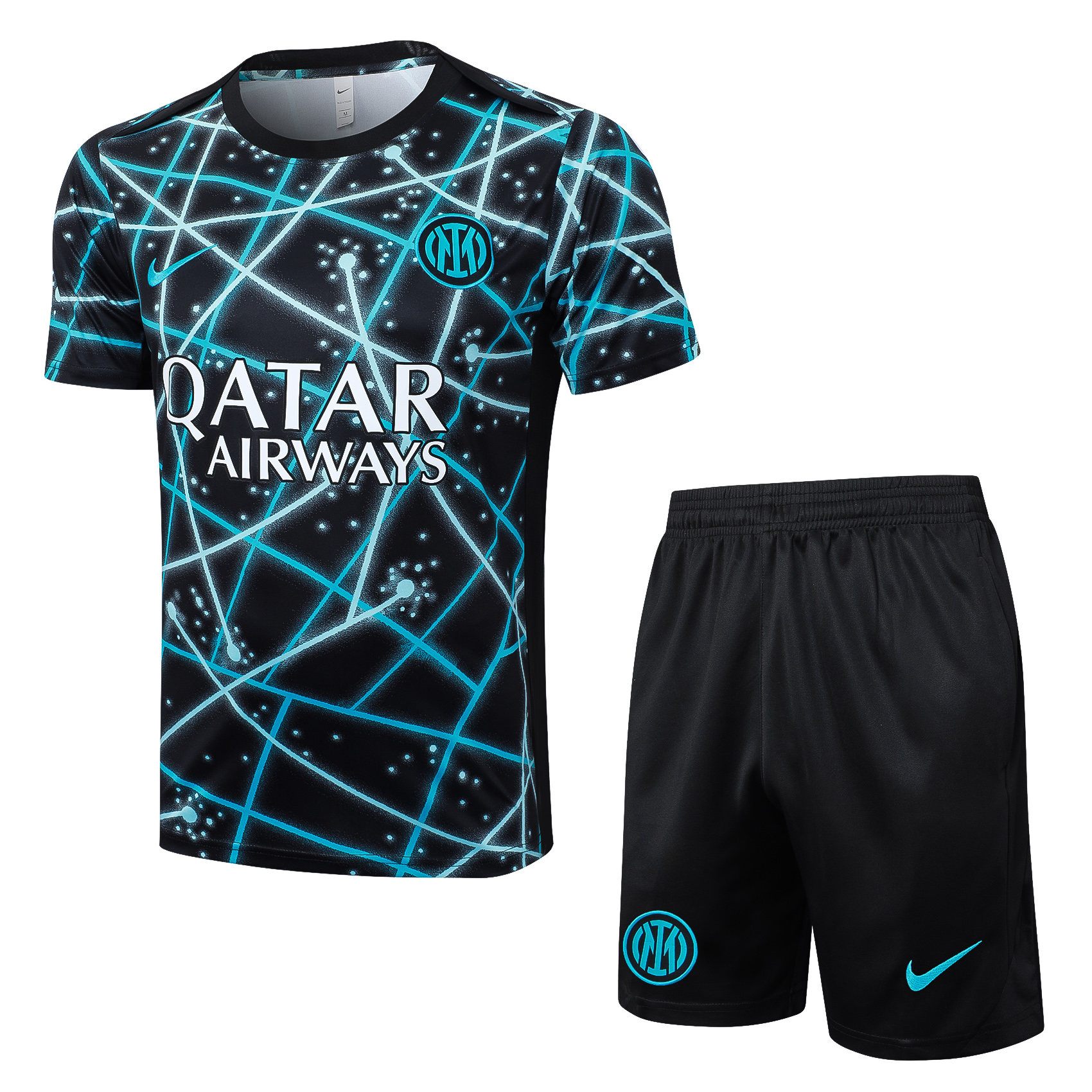 Inter Milan Training Jersey Kit Black&Blue 2025/26
